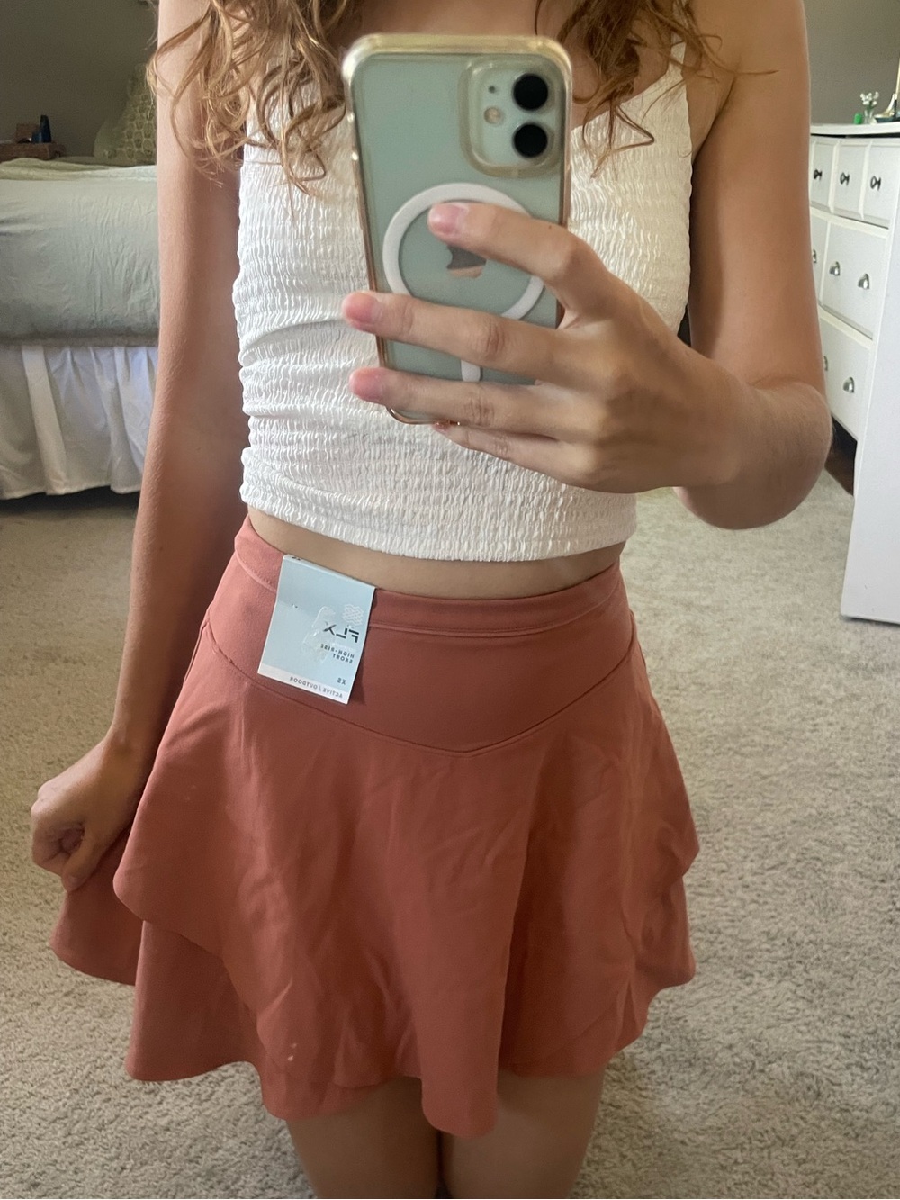 FLX Rose Pink Athletic Skort - Picture 6 of 6